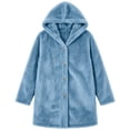 thumbnail image 7 of Enjoytime Fleece Jacket Women Fall Winter Button Down Hooded Teddy Coat Soft Warm Casual Mid Length Long Sleeve Outerwear, 7 of 7