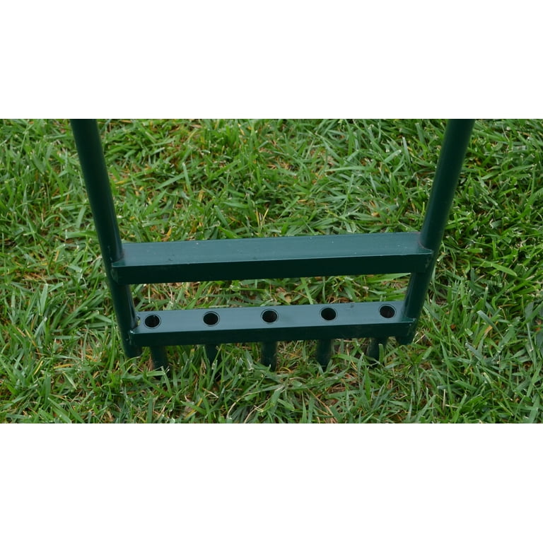 Bosmere hollow tine aerator cheap with 5 tines