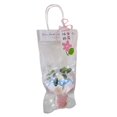thumbnail image 4 of Ramo de flores de ganchillo con luces, adorno de regalo hecho a mano, flores artificiales Azul claro, 4 of 9