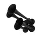 thumbnail image 2 of Bocina de aire para coche de 135DB, altavoz negro con cuatro tubos de trompeta para tren, barco, camión, motocicleta, CC de 12V Jadeshay A, 2 of 8