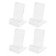 thumbnail image 4 of GOOHOCHY 4pcs soporte de teléfonos celulares acrílicos soportes de pantalla transparente shopwindow display, 4 of 7