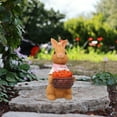 thumbnail image 4 of DFC Easter Decorations : Resin Rabbit Decorations To Light Up Your Garden Patio, 4 of 5