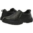 thumbnail image 7 of Roper Cotter Mens Black Faux Leather Ostrich Print Slip-On Shoes 11 D, 7 of 7