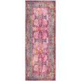 thumbnail image 2 of Rugs.com Mangata Collection Rug – 2' x 5' Runner Pink Low Rug Perfect For Hallways, Entryways, 2 of 9