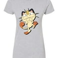 thumbnail image 3 of Pokémon - Meowth Shadow - Juniors Fitted Graphic T-Shirt, 3 of 5