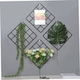 thumbnail image 3 of Minkissy 2pcs Picture Hanging Rack Iron Photo Frame Black Wall Decor for Classroom, 3 of 8
