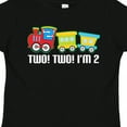 thumbnail image 4 of Inktastic 2nd Birthday Two Two Train Boys Toddler T-Shirt, 4 of 5