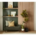 thumbnail image 5 of Bouclair Green Fabric and Metal Bench, 5 of 5