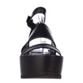 thumbnail image 2 of Womens VINCE Vienna Platform Ankle Strap Sandals - Black Leather, 2 of 6