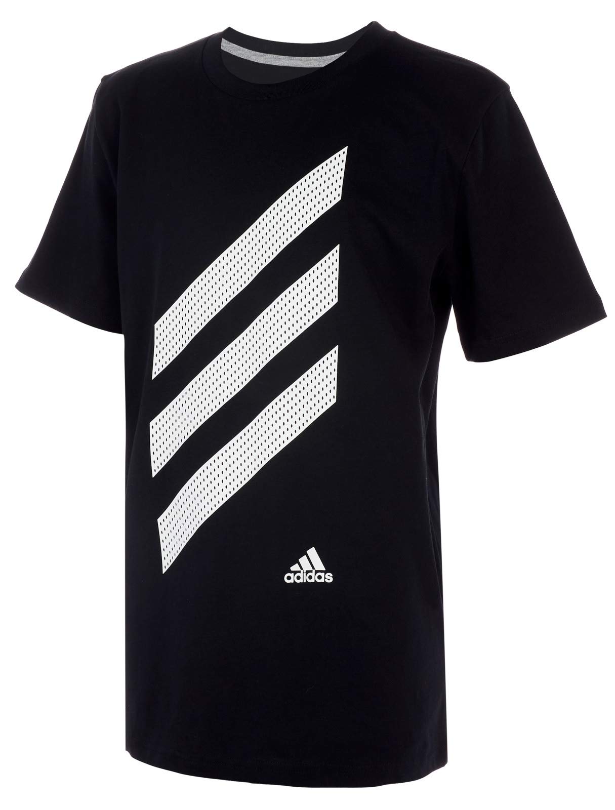 adidas Boys' Short Sleeve Logo Tee (Small, White Signal - Walmart.com