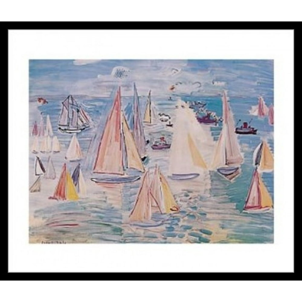 Regatta Poster Poster Print by Raoul Dufy