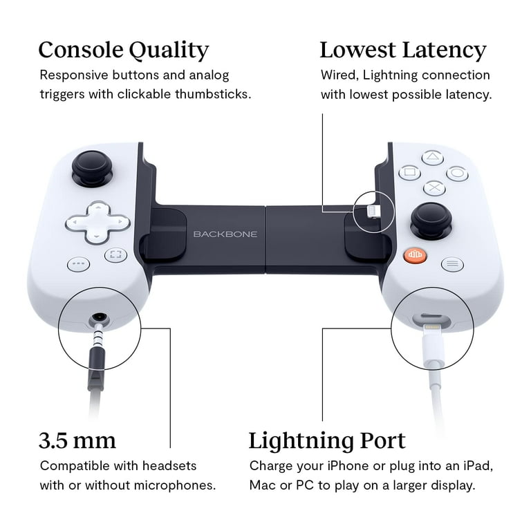 BACKBONE One Mobile Gaming Controller for iPhone (Lightning