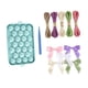 thumbnail image 1 of Kit para hacer jabón de uva casero, molde de silicona 3D para hacer velas, kit completo para manualidades hechas a mano. Azul, 1 of 8