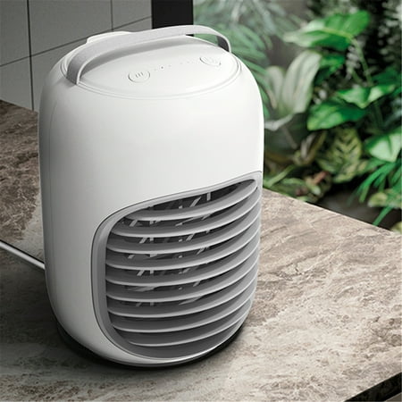 

Ovzne Household Small Air Cooler Fan Desktop Mini Air Cooler Small Air Condit Clearance
