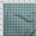 thumbnail image 2 of oneOone Organic Cotton Poplin Twill Fabric Gingham Check Print Fabric BTY 42 Inch Wide, 2 of 4