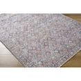 thumbnail image 3 of Livabliss Vinny Medallion Washable Area Rug, 5'3" x 7', Pink / Blue, 3 of 7
