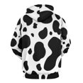 thumbnail image 3 of Cow Print 3D Print Hoodie Men Women Autumn Thin Pullover Sweatshirt Vintage Streetwear Tops, 3 of 6