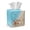 Beach Starfish Seashell Wood, variant on Xoenoiee Beach Starfish Print Tissue Box Cover Square PU Leather Tissue Box Cover Holder with Bottom Snap Decorative Organizer for Tabletop, Bathroom, Car, Office, Kitchen