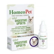 HomeoPet Feline Digestive Upsets Digestive Health Supplement Solution for Cats, 15-Milliliter Bottle
