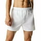 thumbnail image 2 of 3-12 Paquete de Calzoncillos Blancos de los Hombres W / Cómoda Cintura Flexible (Blanco, M, Paquete de 3), 2 of 3