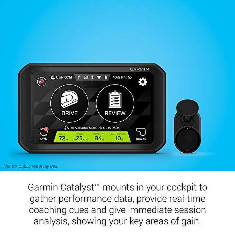 Garmin Catalyst, Driving Performance Optimizer with Real-time
