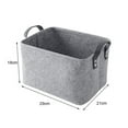 thumbnail image 5 of sunsanly Felt Storage Basket Large Capacity Foldable Organizer with Sturdy Handles for Clothes Quilts Laundry Organizer Home Bedroom Living Room, 5 of 8