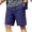 Navy, variant on Wrtxtat Men's Athletic Shorts 7 Inch Stretchy Lightweight Gym Workout Running Shorts with Pockets Purple XL