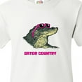 thumbnail image 4 of Inktastic Gator Country Sunny Gator in Pink Sunglasses Youth T-Shirt, 4 of 5