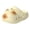 1Yellow, variant on Platform Slippers for Women Cute Cat Shape Closed Toe Sandals Comfortable Thick Soft Sole Adjustable Slip on Slides Indoor Outdoor Casual Footwear Black Size 9