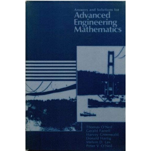 Pre-Owned Advncd Engnrng Maths Ans/Sol (Paperback) 0534018807 9780534018801