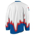 thumbnail image 3 of Men's White/Royal Toronto Rock Replica Jersey, 3 of 3