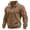 Khaki-AnuYalue men hoodies, variant on AnuYalue Men's Quarter Zip Pullover Classic Fit Long Sleeve Golf Shirts Warm Outdoor Hiking Sweatshirts with Pockets