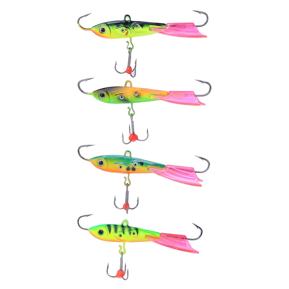 7 Leurres De Pêche Jigging 1/2 Oz – Fait Main – Couleur Au Choix Ou Mix – Idéal Pêche Sur Glace