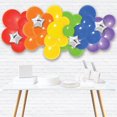 thumbnail image 1 of Way To Celebrate! 40 Count Balloon Garland - Bright, 16.4ft, 1 of 8