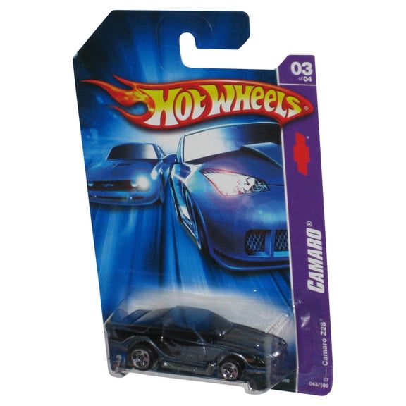 Hot Wheels Camaro Z28 Blue (2006) Mattel Die-Cast Toy Car 043/180