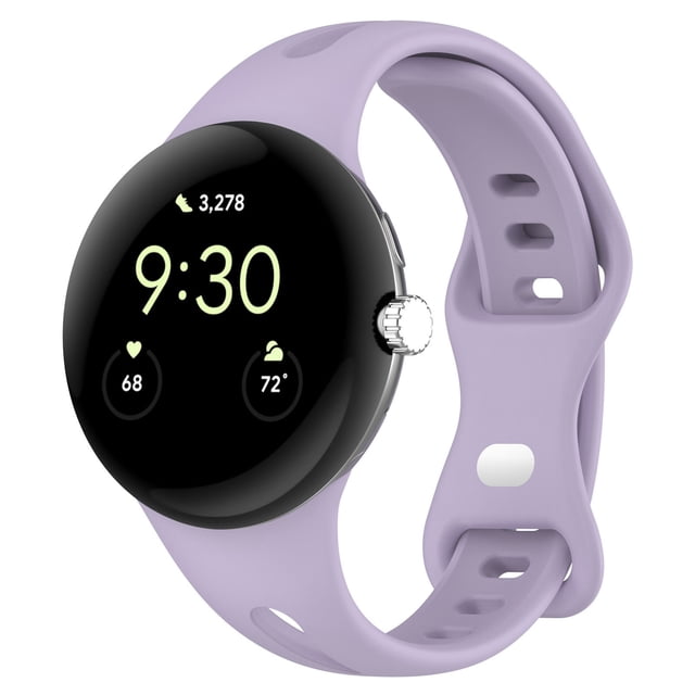 Correa deportiva de silicona transpirable a prueba de sudor, impermeable y cómoda de llevar Compatible con Smartwatch