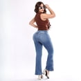 thumbnail image 4 of Jeans Savi Jeans Boot Cut Azul N4718C Tiro Medio para Mujer, 4 of 8