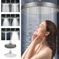 thumbnail image 1 of onlyliua para Interior/Exterior Boquilla de Ducha, Salida de Agua Potente, Durabilidad y Apariencia Hermosa y Práctica, Salida de Agua de Panel de Gran Tamaño de 10 Pulgadas, Ducha de Techo con Chorr, 1 of 7