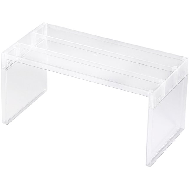 Organisateur de Réfrigérateur Étagère Empilable Transparente Rangement de Garde-Manger