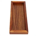 thumbnail image 4 of Plateau en bois Rectangle plateau à thé en bois assiette de Table de service collations plat de stockage des aliments pour la maison de l'hôtel(20 * 8cm), 4 of 10