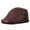 1, variant on Men Beret Leather Flat Cap Sheepskin Autumn Winter Male Brown Adjustable Hi-gh Qu-ality Mens Beret Caps ,Fashion