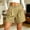 Green, variant on Only Moment Womens Shorts Polyester,Spandex Elastic Waist Wide Leg Casual Cotton Shorts Sets Basketball Shorts Women Blue,M