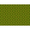 thumbnail image 1 of Ahgly Company Machine Washable Indoor Rectangle Transitional Seaweed Green Area Rugs, 6' x 9', 1 of 7