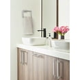 thumbnail image 3 of Amerock Esquire Polished Nickel/Stainless Steel Closed Towel Ring, 3 of 8