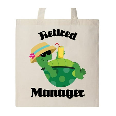 - Retired Manager turtle Tote Bag
