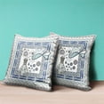 thumbnail image 3 of Love Your Vase Peacock Throw Pillow with Removable Cover in Pink Beige Gray White 16x16, 3 of 9