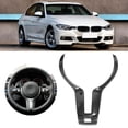 thumbnail image 1 of Embellecedor del volante ABS ANGGREK Estilo fibra de carbono para F20 F21 F30 F32 X5 X6 M-Sport, 1 of 8