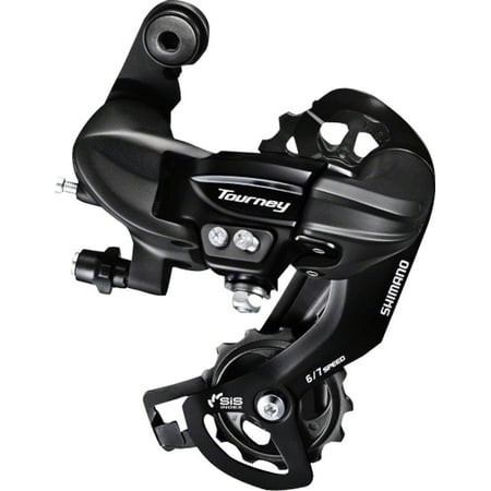 Shimano Tourney TY300 6/7-Speed Long Cage Rear Derailleur (Best 7 Speed Rear Derailleur)