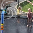 thumbnail image 6 of ZOURIH Trampoline Sprinkler Water Trampoline Automatic 360° Water Sprinkler Trampoline Sprinkler for Children Clearance!, 6 of 9