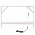 thumbnail image 5 of Narrow Console Table with Built in Outlet 33"H - Black, 5 of 9